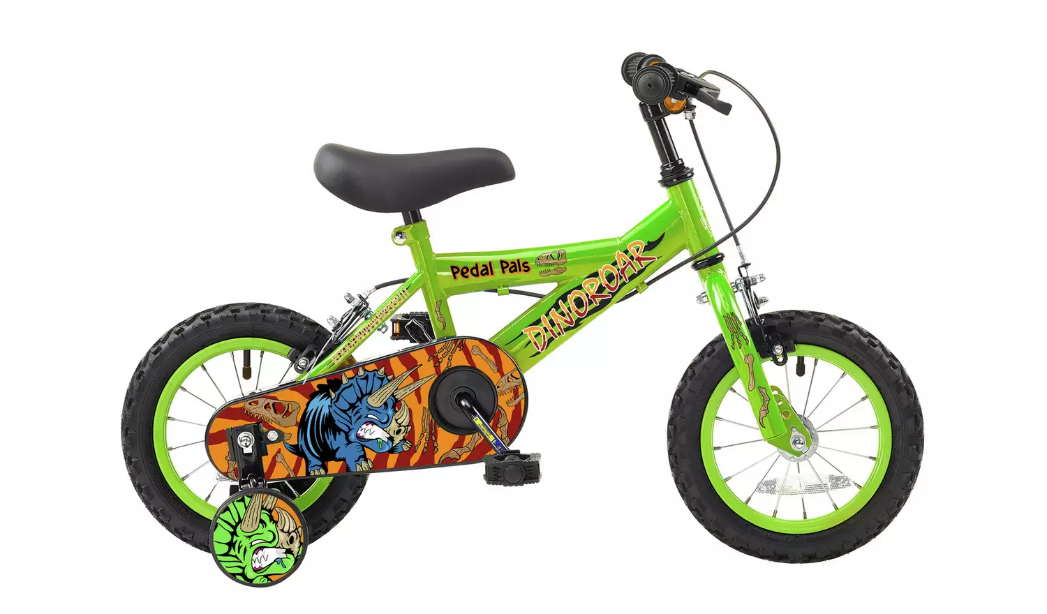 Pedal Pals Dinoroar 12 inch Wheel Size Kids Mountain Bike