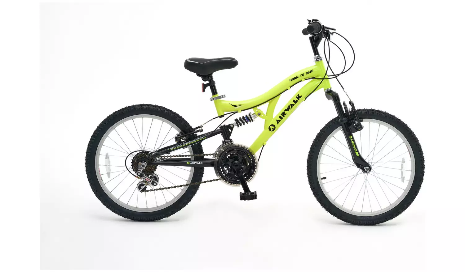 Airwalk 20 Inch Wheel Size Lander Dual Suspension Bike